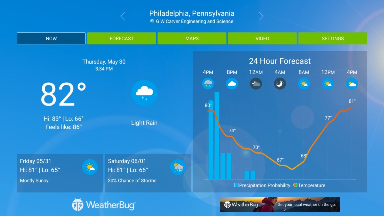 WeatherBug Screnshot 3